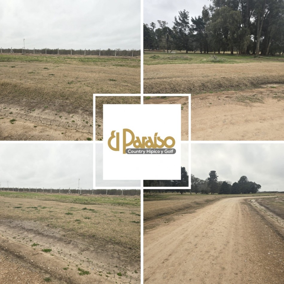 Gran lote en excelente country: el paraiso. Ubicado en Av. Soberania Nacional, Guernica