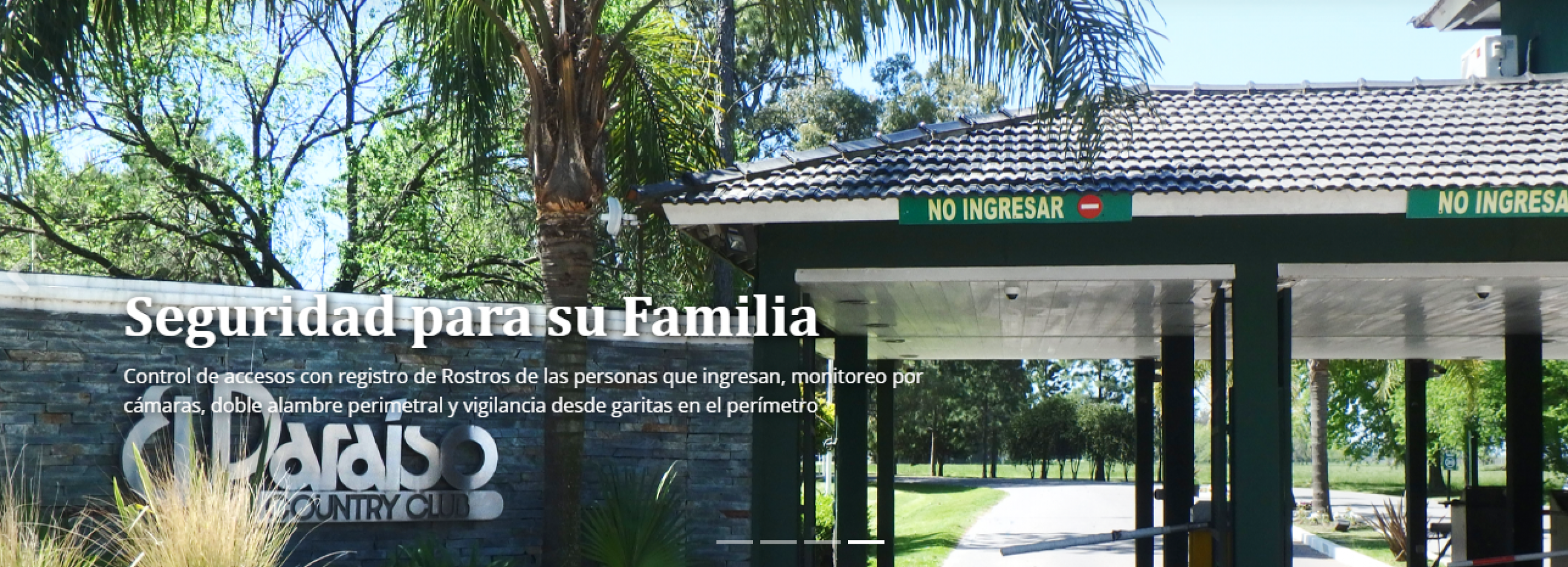 Gran lote en excelente country: el paraiso. Ubicado en Av. Soberania Nacional, Guernica