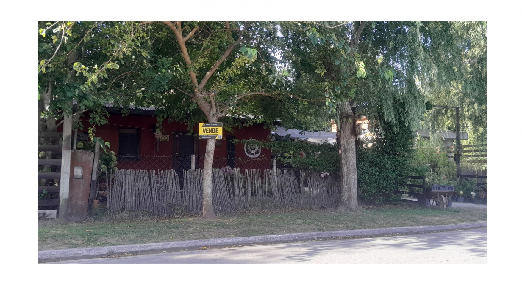 VENTA CABAÑA 2 AMBIENTES MAS VIVERO 