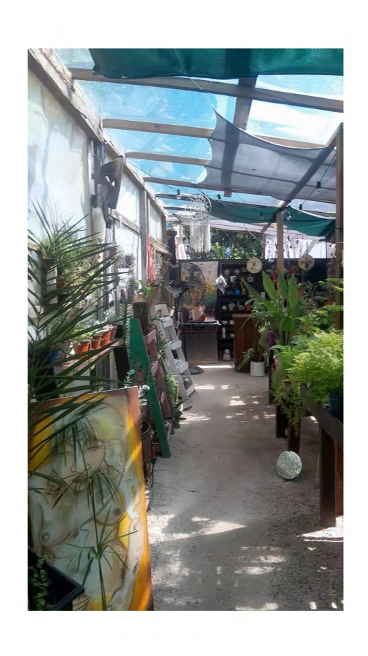 VENTA CABAÑA 2 AMBIENTES MAS VIVERO 