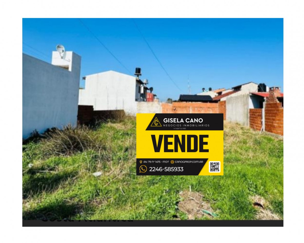 VENTA DE LOTE BALDIO 