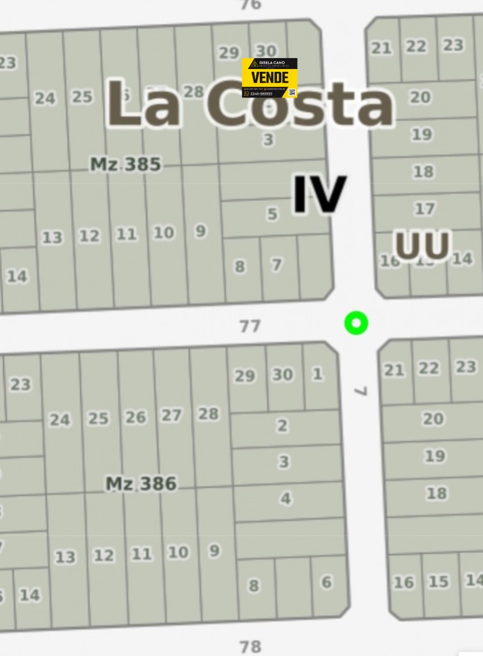 VENTA DE LOTE BALDIO 