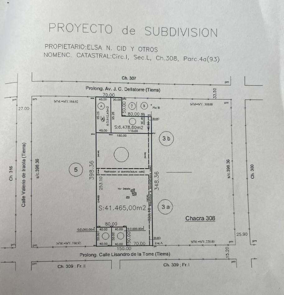 Lote 40 x 90 - Saladillo