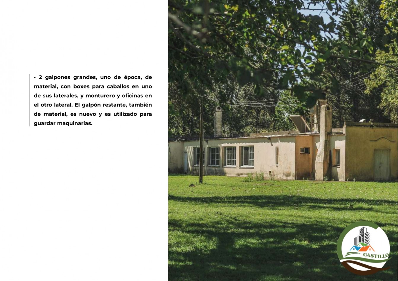352 ha Estancia Martin FIerro (de Jose Hernandez) - Capilla del Señor