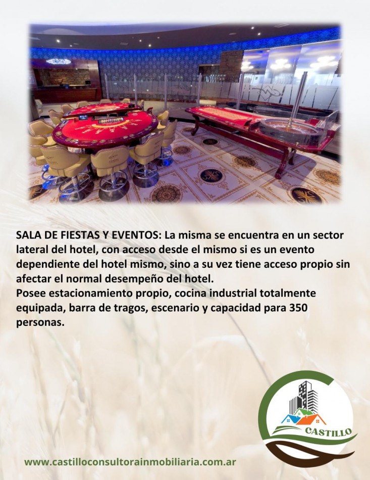 Hotel 4 estrellas y casino - Mendoza - ruta del vino
