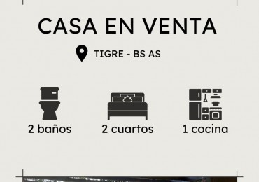 Casa en Tigre 