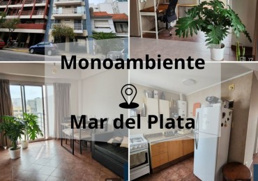 Departamento monoambiente - Mar del Plata