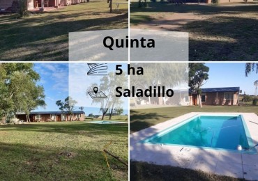 5,5 ha Estancia La Carmela - Saladillo