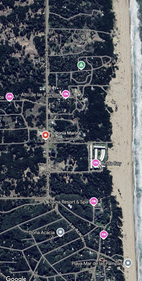 ESPECTACULAR LOTE 4963 M2. EN COLONIA MARINA VILLA GESELL.