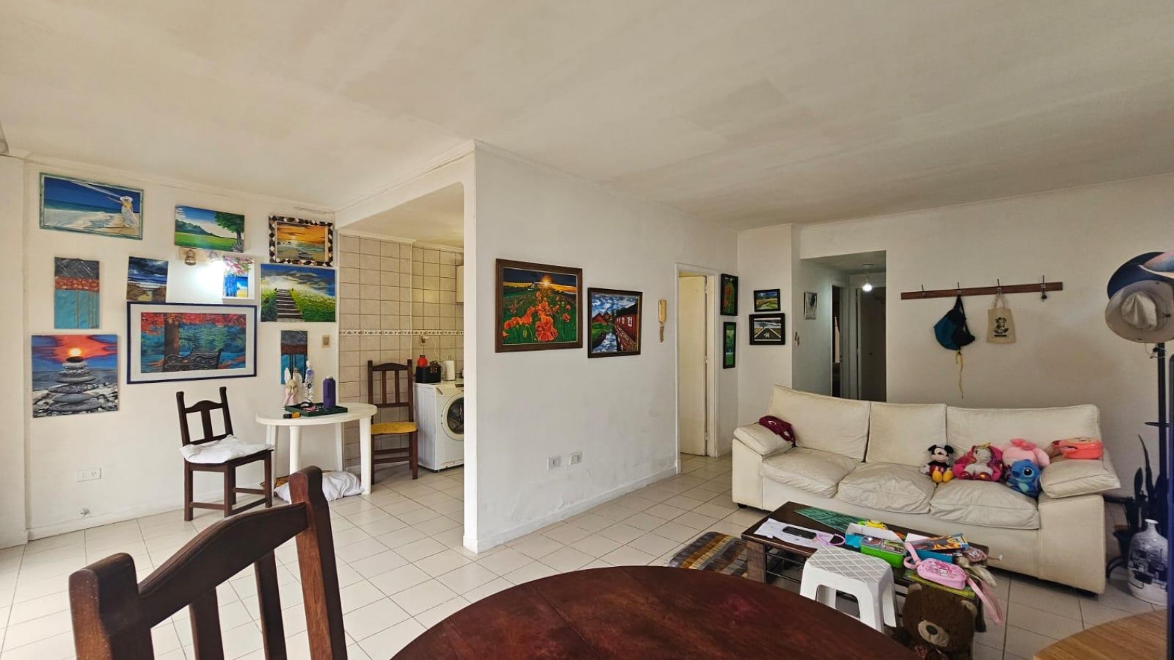 DEPARTAMENTO 3 AMBIENTES CON BALCON Y PATIO FRENTE AL ALDREY