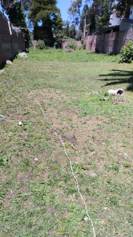 TERRENO INMEJORABLE UBICACION