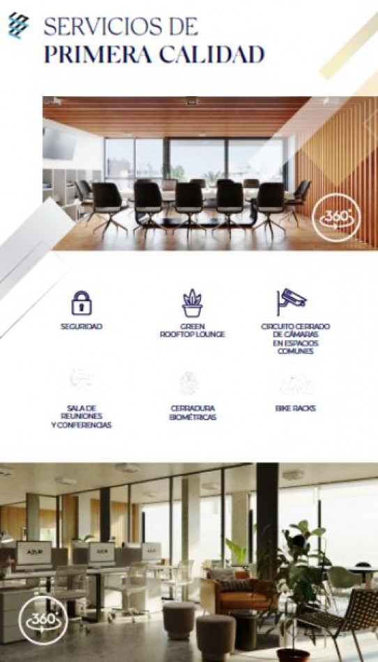 Jerarquia y ubicacion - Excelente proyecto de oficinas