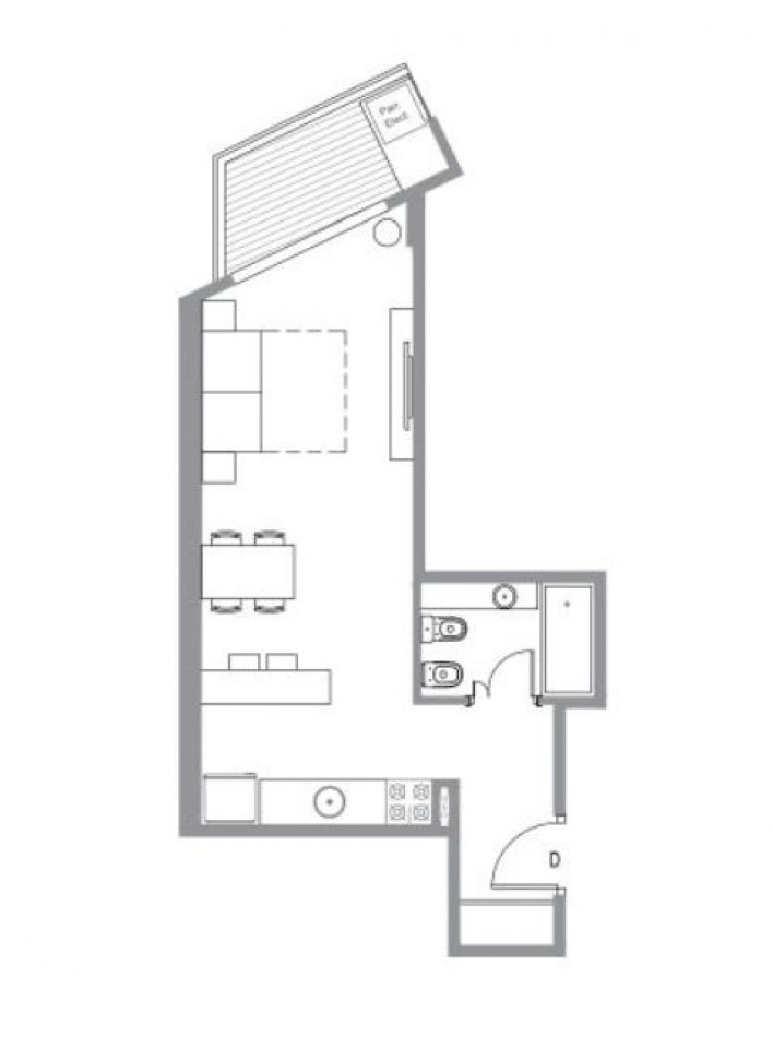 Moderno y funcional proyecto - Ideal inversion y home office