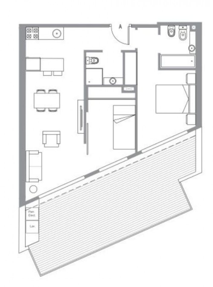 Moderno y funcional proyecto - Ideal inversion y home office