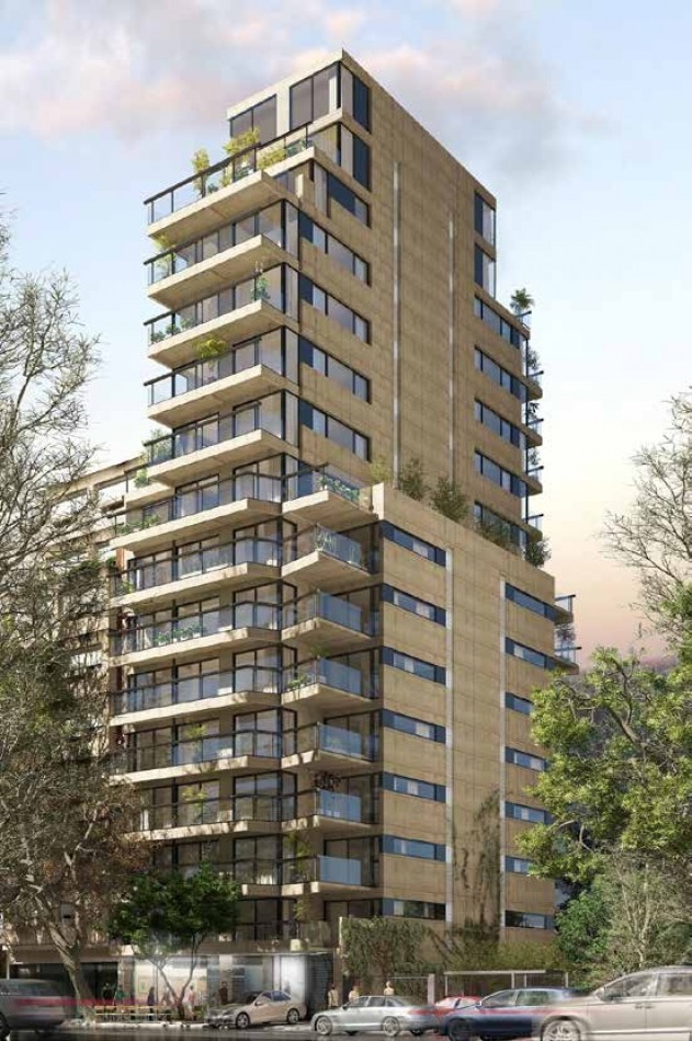 En el lado verde de Belgrano.  Proyecto joven en un barrio consolidado.