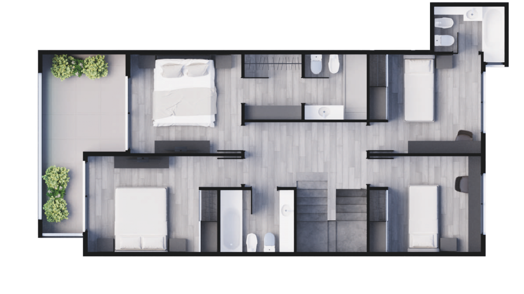 Lanzamiento proyecto PLAZA ECHEVERRIA - 3 con balcones aterrazados - FULL AMENITIES