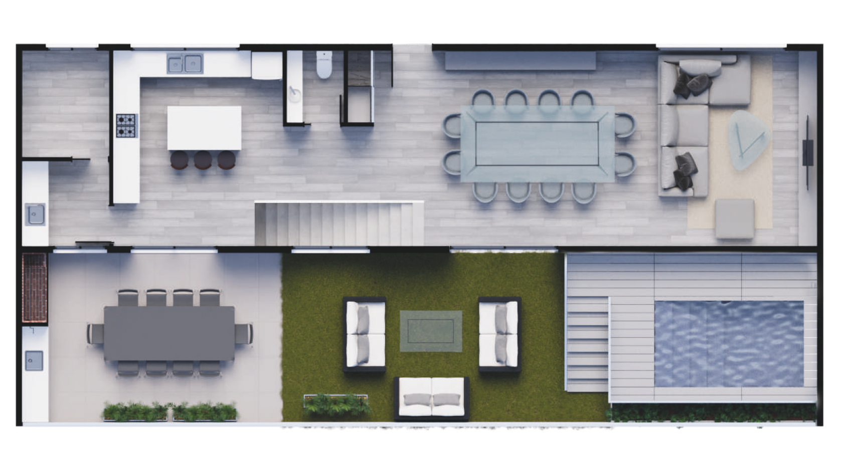 Emprendimiento EXCLUSIVO!  5  ambientes con jardin, terraza propia Villa Urquiza - FULL AMENITIES