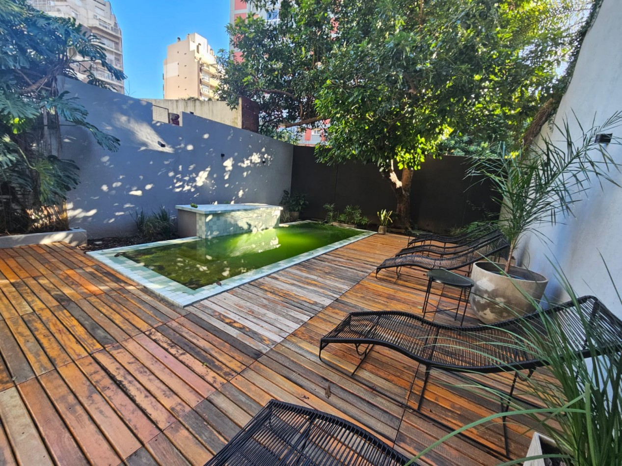 Hermoso 2 ambientes a estrenar con toilette de recepcion y dormitorio en suite con vestidor