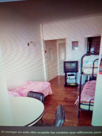 Venta departamento 1 Ambiente centro vista al mar con balcón 