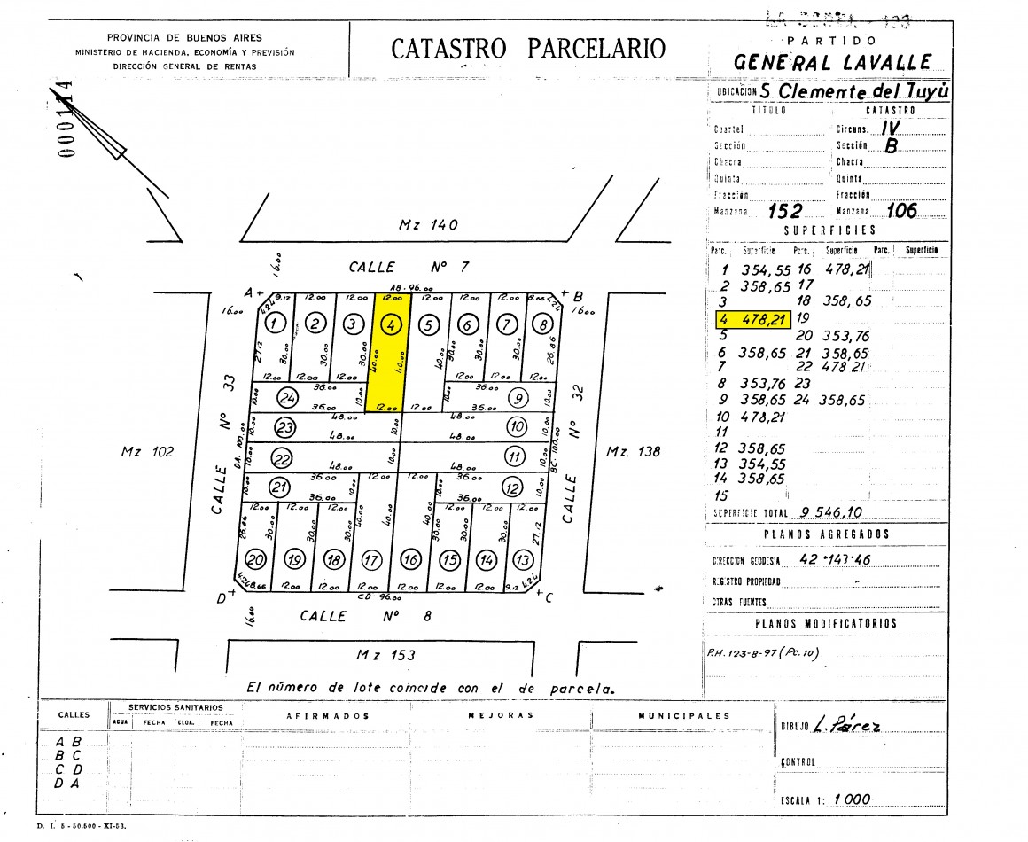 OFRECE FINANCIACION Lote de 478 M2 en Zona norte 