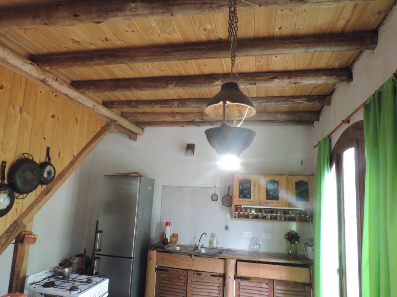 Casa rustica de 4 amb.con gran lote