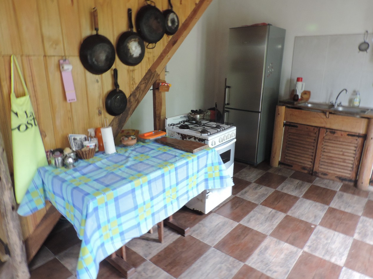 Casa rustica de 4 amb.con gran lote