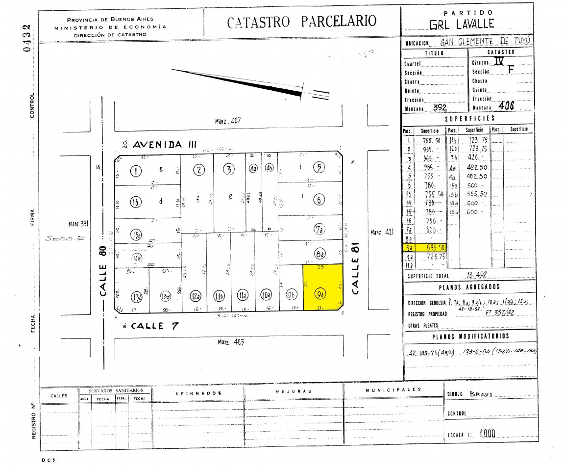 Casa 3 Amb a terminar sobre lote de 696 M2 en Tala sur