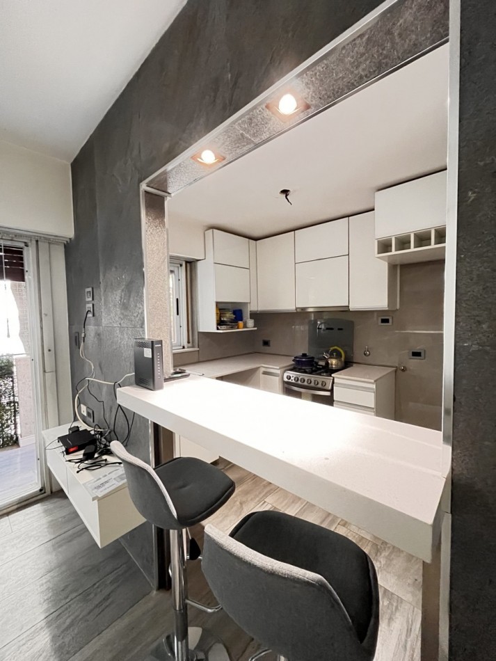 DEPARTAMENTO DE 3 AMBIENTES CON BALCON Y VISTA AL PARQUE LAS HERAS, PEÑA Y CORONEL DIAZ, RECOLETA