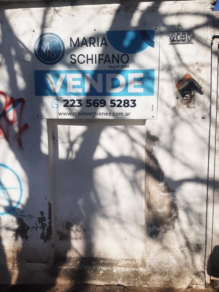 Propiedad a refaccionar, barrio Los Andes 