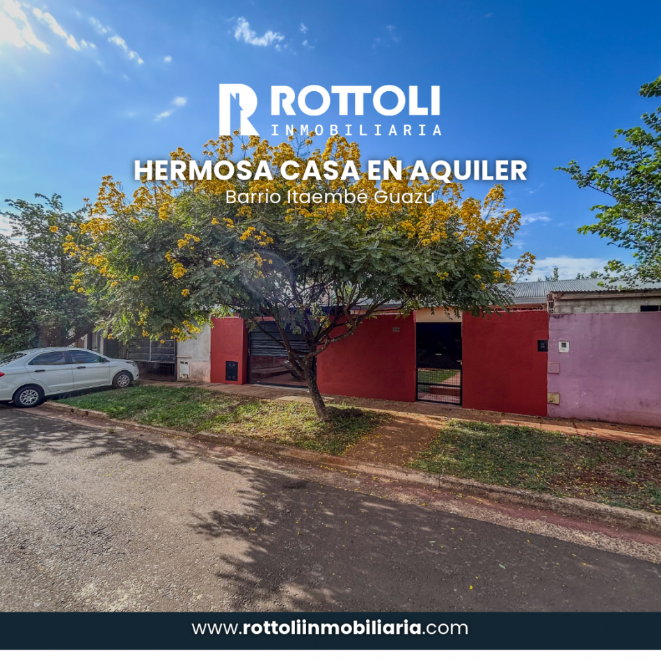 HERMOSA CASA EN ALQUILER-POSADAS MISIONES
