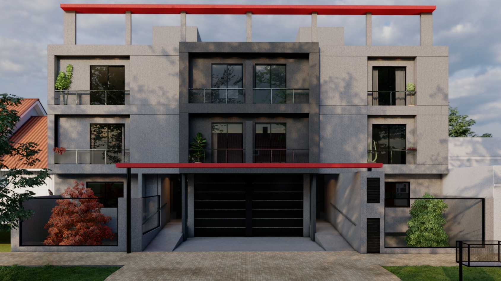MONOAMBIENTE EN 2DO PISO, DTO C, 21M2, BANFIELD.
