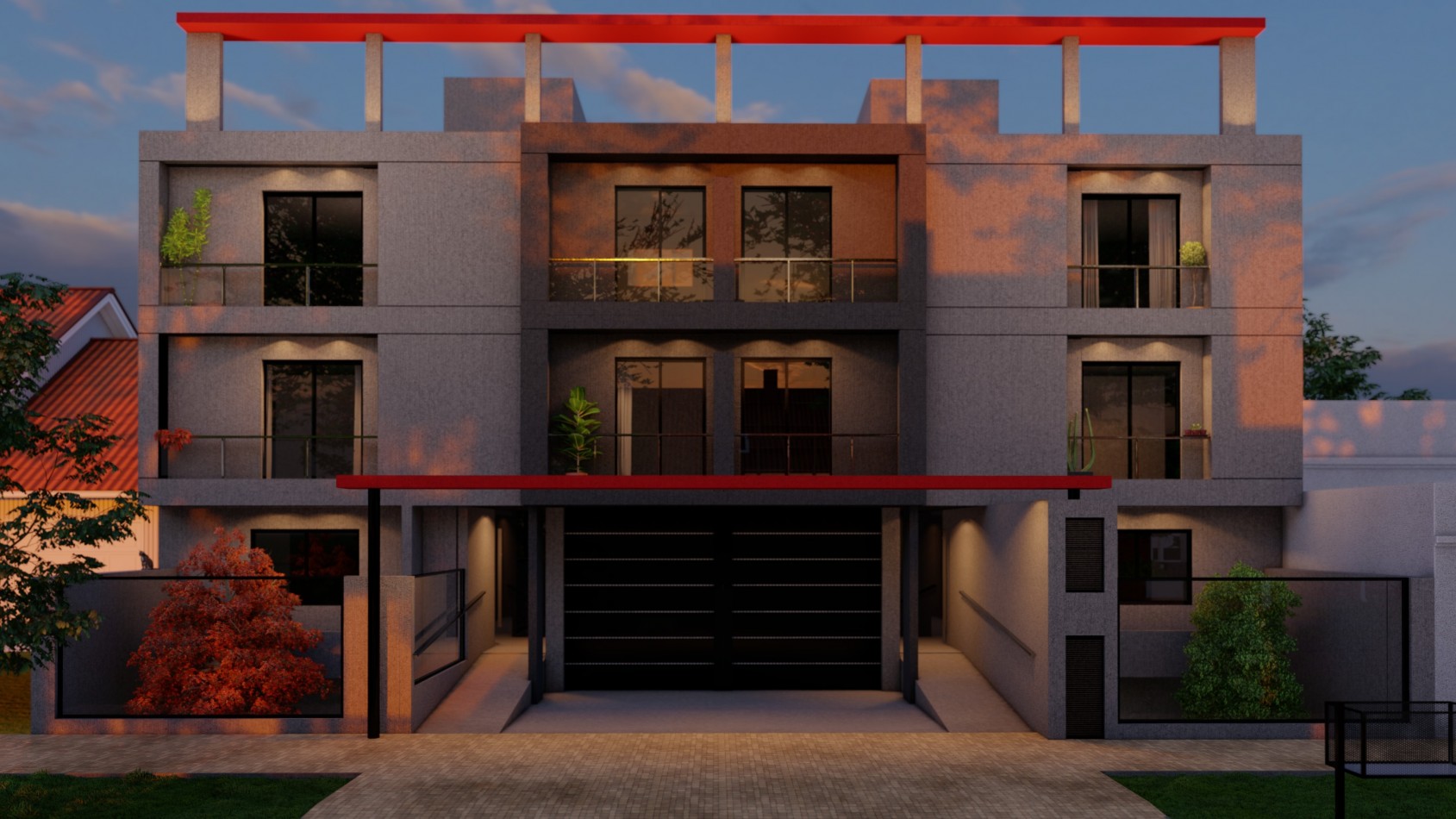 MONOAMBIENTE EN 2DO PISO, DTO C, 21M2, BANFIELD.