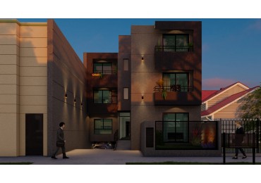 DEPARTAMENTO 2 AMBIENTES, AL FRENTE CON BALCON. 1ER PISO, DTO C. 33M2.
