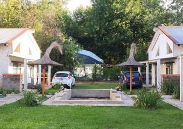 COMPLEJO DE CABAÑAS EN GUALEGUAYCHU, ZONA TURISTICA - PARQUE UNZUE.