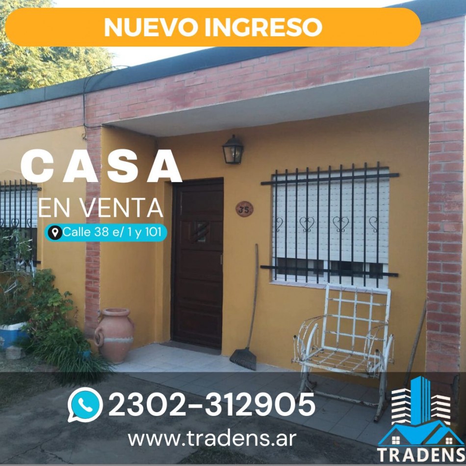 EXCELENTE CASA EN BARRIO FRANK ALLAN 