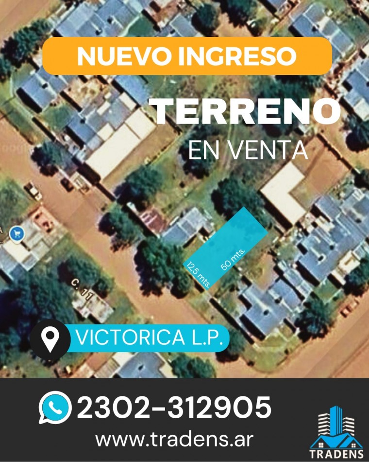 TERRENO EN ZONA HOSTERIAS - VICTORICA
