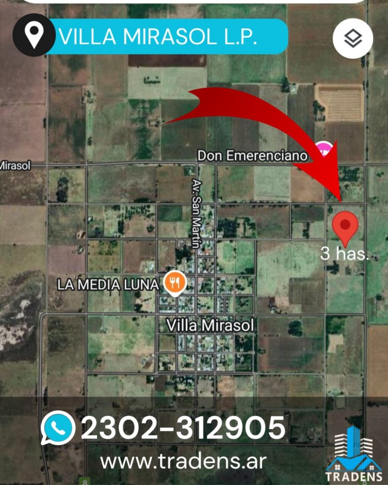 QUINTA EN VILLA MIRASOL: 2,82 HECTAREAS.