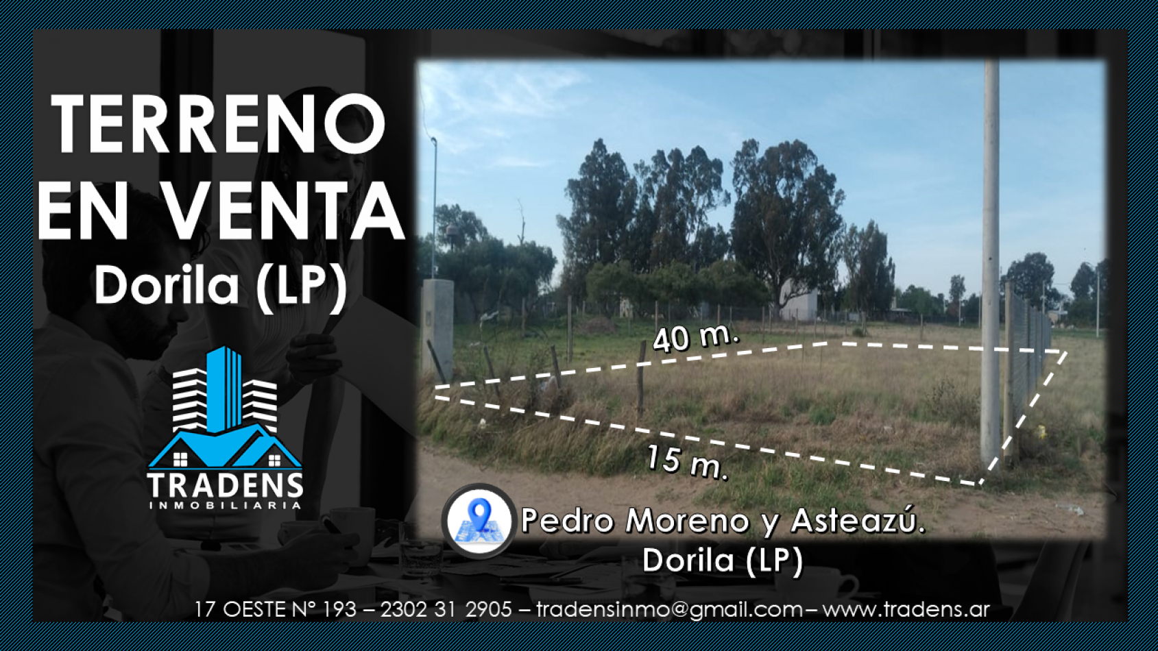 EXCEPCIONAL TERRENO EN DORILA (LP)