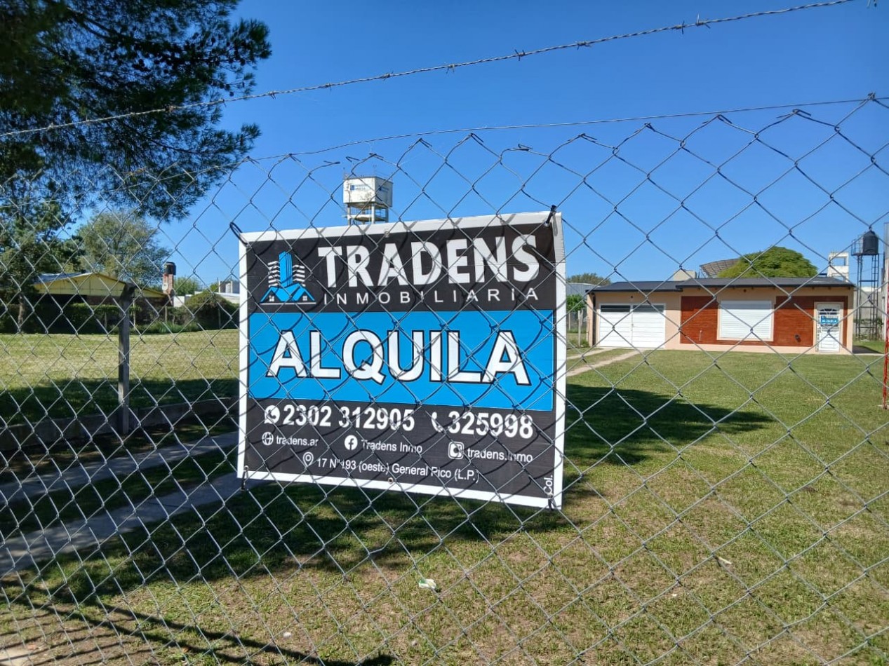 2 AMB. C/ GARAGE Y PATIO -Calle 9 No 2237. Gral. Pico (LP)