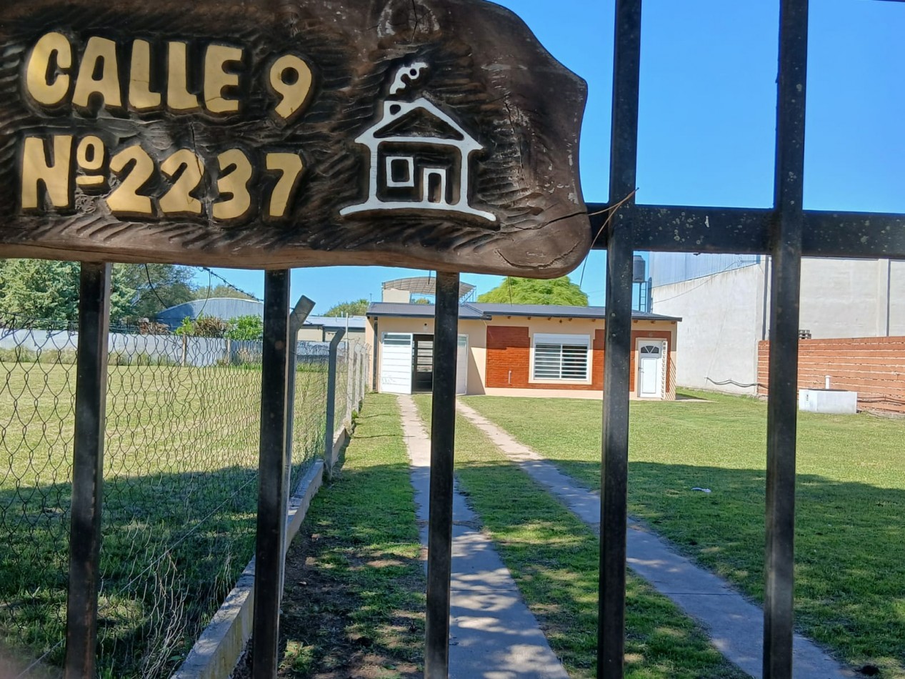 2 AMB. C/ GARAGE Y PATIO -Calle 9 No 2237. Gral. Pico (LP)