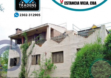 CASA FAMILIAR EN ESTANCIA VIEJA - CORDOBA