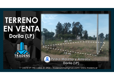 EXCEPCIONAL TERRENO EN DORILA (LP)