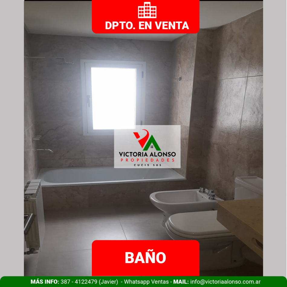 Hermoso Departamento en Macrocentro en Venta. 
