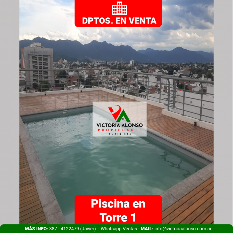 Hermoso Departamento en Macrocentro en Venta. 