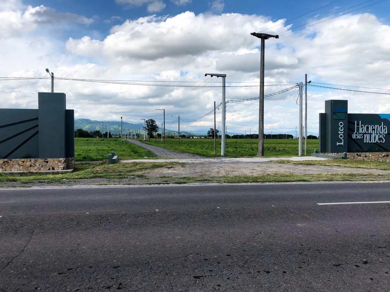 LOTE EN HACIENDAS DE LAS NUBES  EN VENTA - CAMINO A COLON 