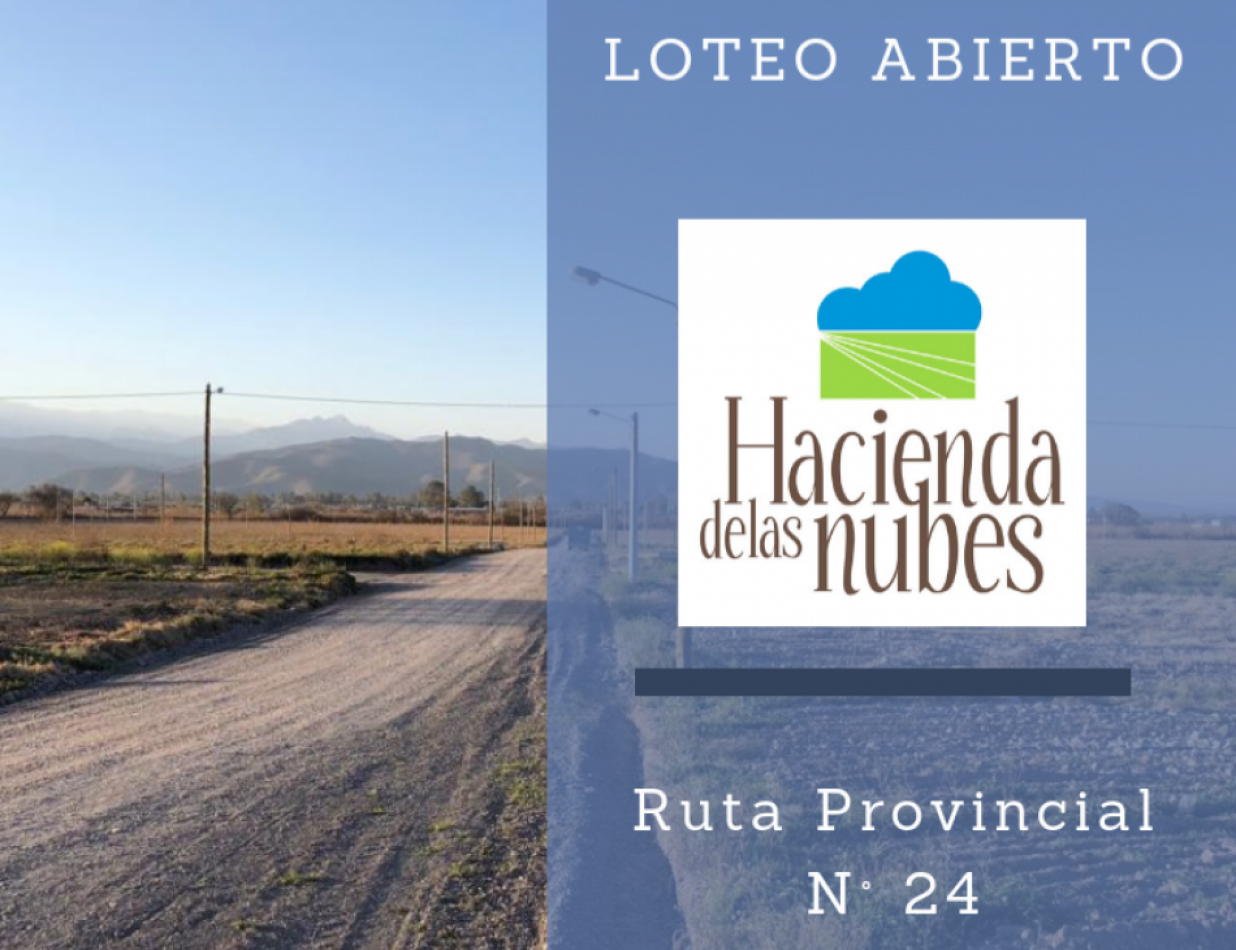 LOTE EN HACIENDAS DE LAS NUBES  EN VENTA - CAMINO A COLON 