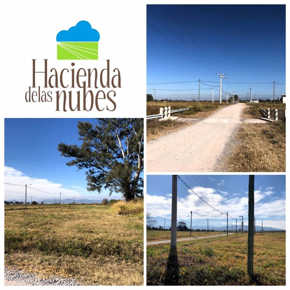 LOTE EN HACIENDAS DE LAS NUBES  EN VENTA - CAMINO A COLON 